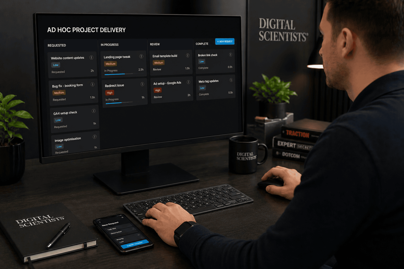 Ad hoc agency delivery — Digital Scientists®
