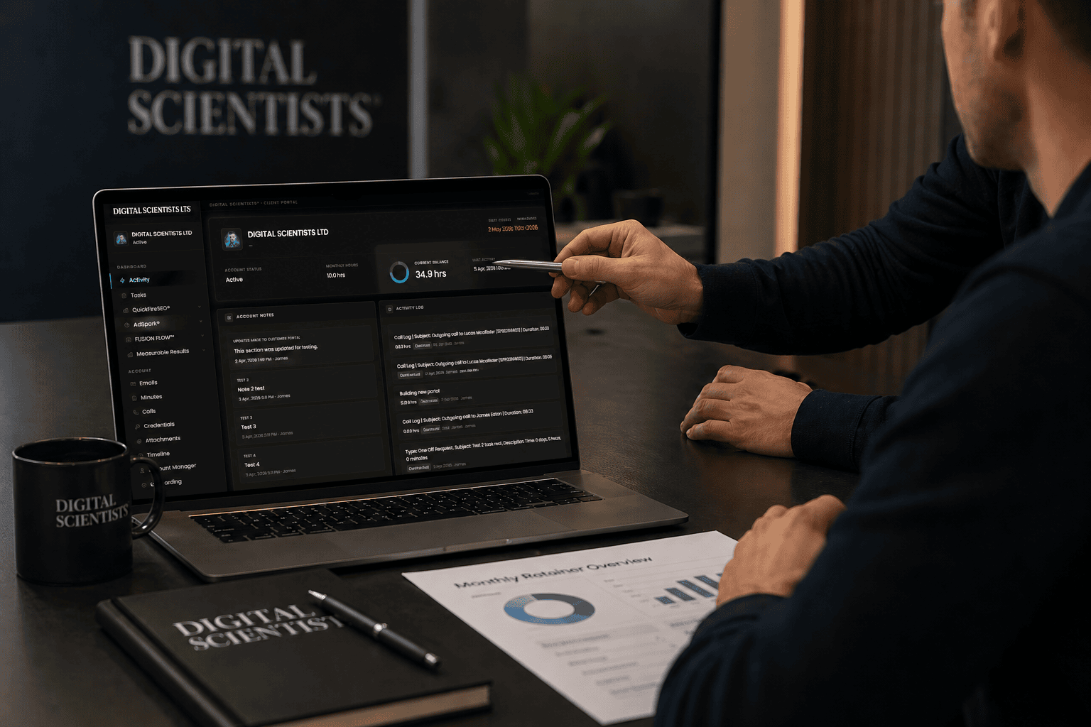 Agency retainer model — Digital Scientists®