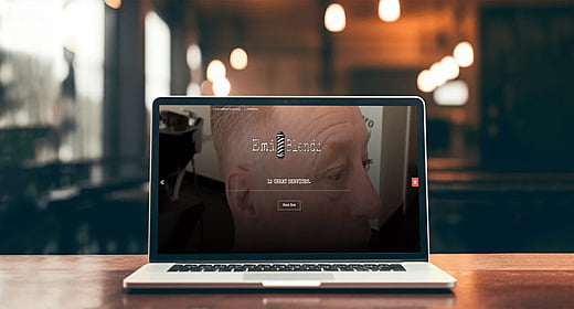 Barber Website Design