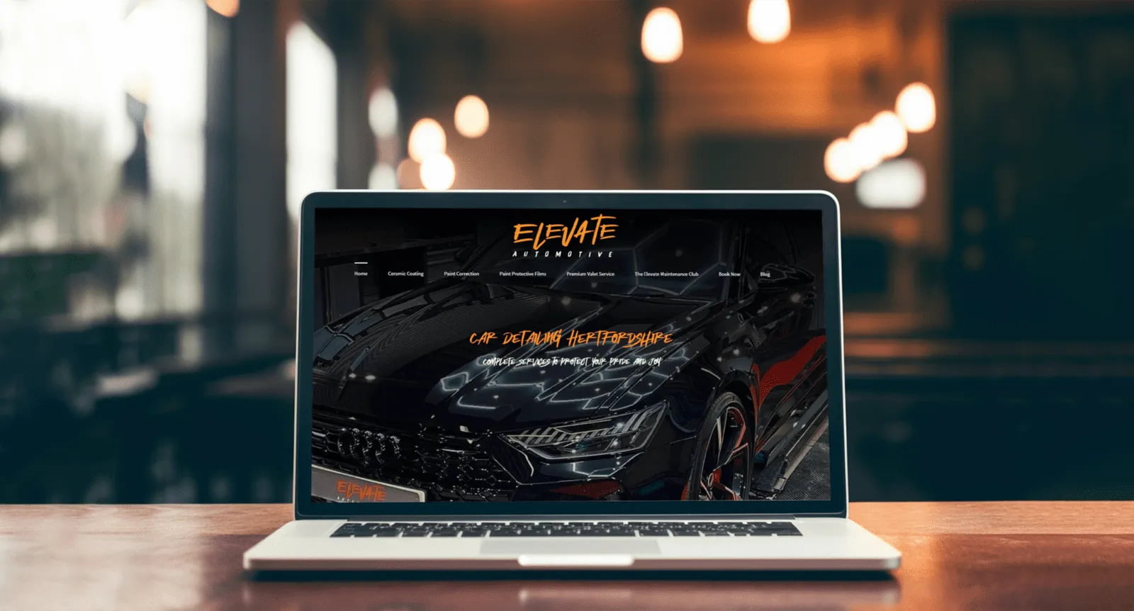 Car Detailing Website Design