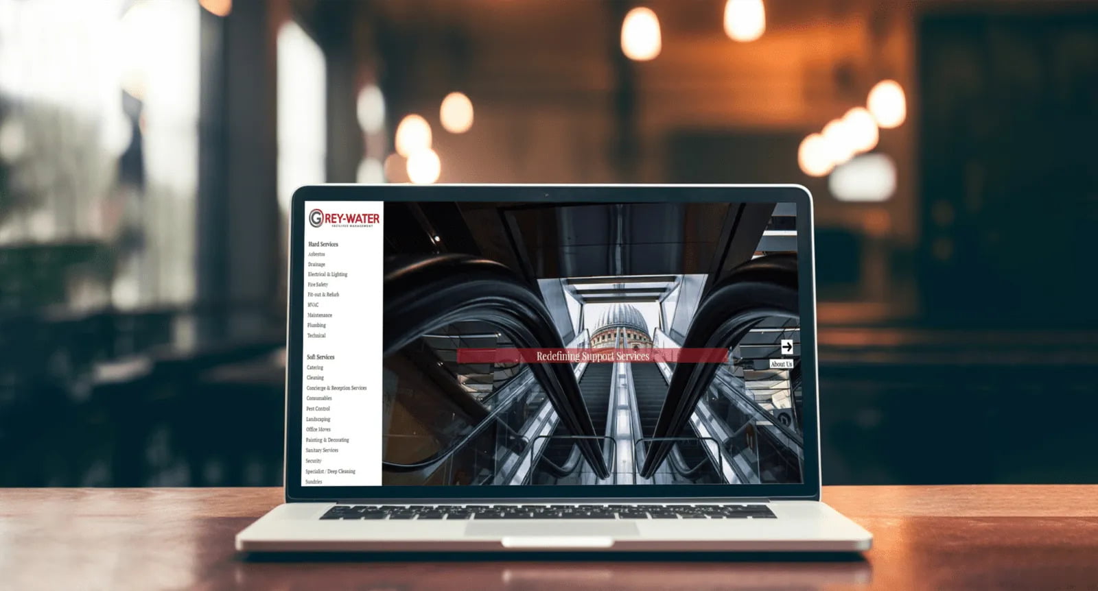 Facilities Management Website Design